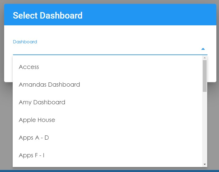 A screenshot of a dashboard Description automatically generated