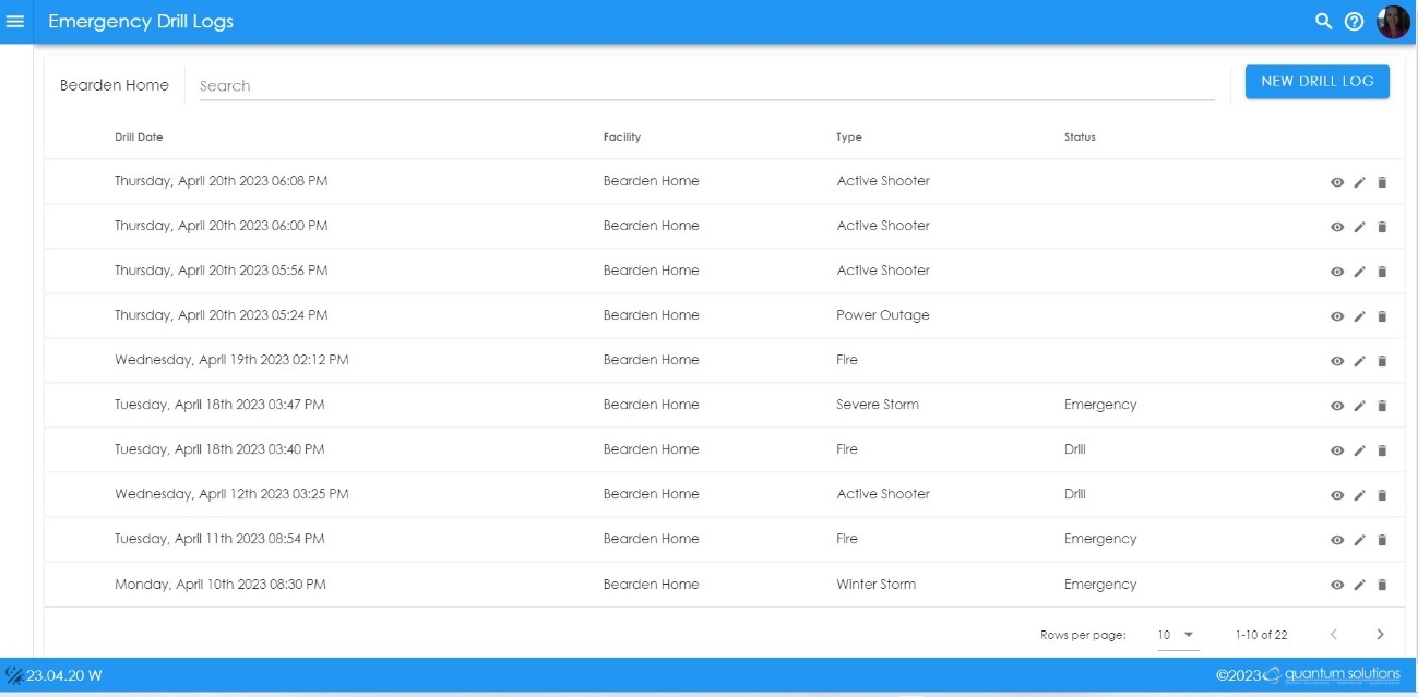 Graphical user interface, table Description automatically generated with medium confidence