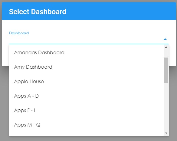 A screenshot of a computer dashboard Description automatically generated